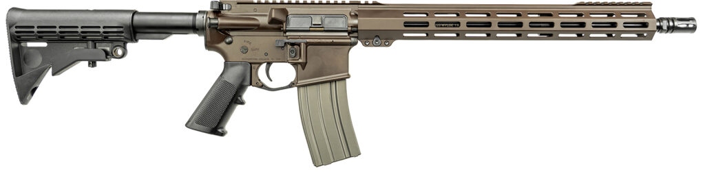 UnBranded AR 223WYFS0001VRBR UAR-F 223 Wylde 30+1 16" Barrel, Vortex Bronze Cerakote Metal Finish, 15" M-Lok Handguard, Black Collapsible Stock, Textured Black Polymer Grip | Elite Firearms