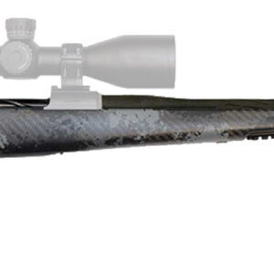 Fierce Firearms FRG65PRC24BU Twisted Rage  Full Size 6.5 PRC 3+1 24" Black Cerakote Fluted Threaded Barrel, Black Cerakote Steel Receiver, Urban Camo C3 Carbon Rage w/Pic Rail Carbon Fiber Stock