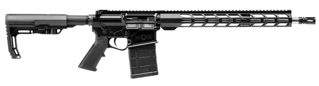 Patriot Ordnance Factory 02359 LMR Base *CA Compliant 308 Win 10+1 16.50" 416 Stainless Steel 7075-T6 Aluminum Receiver A2 Style Grip | Elite Firearms