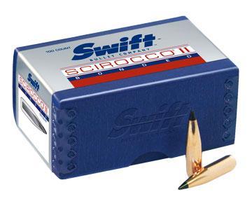 Swift Scirocco II Bullets .30 cal .308" 165 gr BTS 100/ct | Elite Firearms