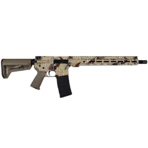 Shark Coast AR Rifle 5.56 NATO 30rd Magazine 16'' Barrel Chocolate Chip with Magpul Furniture | Elite Firearms