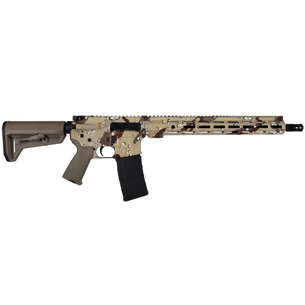 Shark Coast AR Rifle 5.56 NATO 30rd Magazine 16'' Barrel Chocolate Chip with Magpul Furniture | Elite Firearms