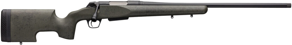 Winchester Guns 535732294 XPR SR 6.5 PRC Caliber with 3+1 Capacity, 22" Threaded Barrel, Black Perma-Cote Metal Finish & Black Webbed Green Grayboe Renegade Long Range Stock Right Hand (Full Size) | Elite Firearms