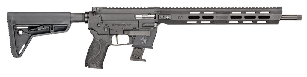 Smith & Wesson 13800 Response  9mm Luger 10+1 (2) 16.50" Threaded Steel Barrel, M-LOK Handguard, Interchangeable Backstrap Grip, Flat Face Trigger, Interchangeable FLEXMAG Mag Well Adapter (2) | Elite Firearms
