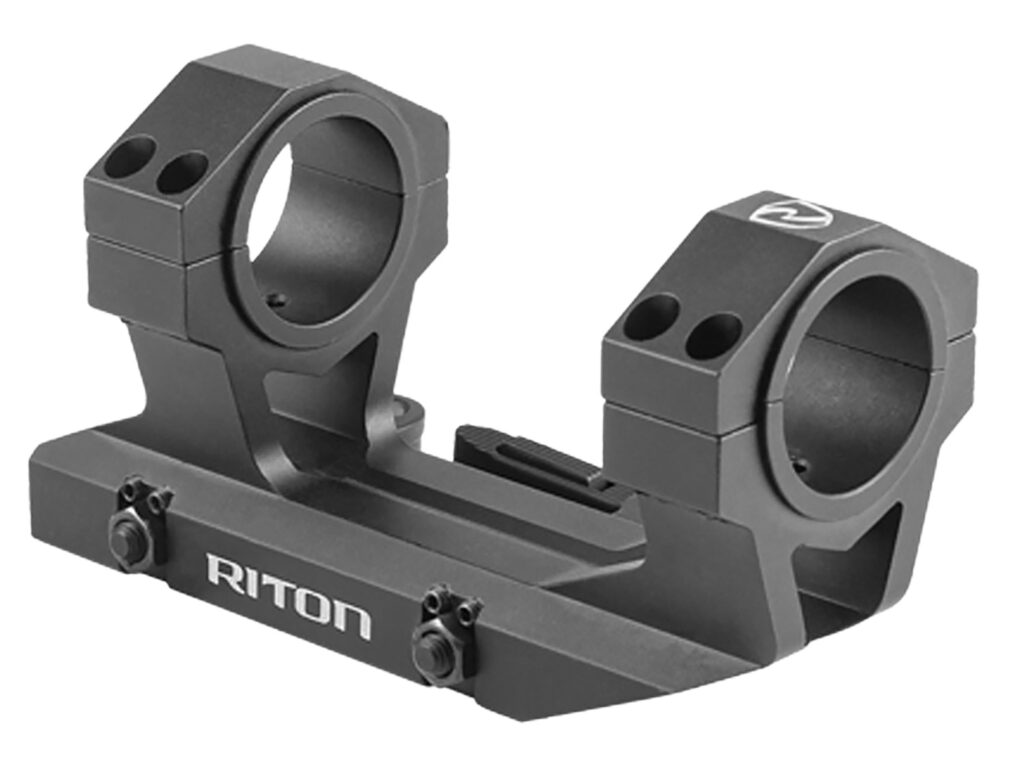 Riton Optics X34QD 34 mm QD Cantilever Mount Scope Mount/Ring Combo Black Anodized | Elite Firearms