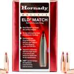 Hornady 263331 6.5mm .264 147gr Extremely Low Drag-Match 500 Per Box/6 Case | Elite Firearms