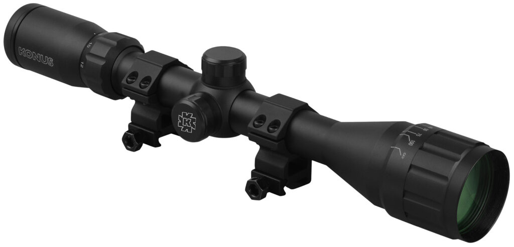 Konus 7353 Fighter 4-12x40mm Ballistic Reticle | Elite Firearms