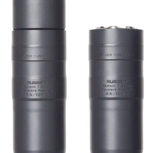 Rugged Suppressors RAD01762 Radiant762 7.62mm 1.50″ Diameter, 17-4 Stainless Steel, Black Cerakote Finish, 5/8″-24 tpi