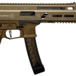 Global Ordnance LLC 197892004763 Grand Power Stribog SP9A1 9mm Luger 30+1 8" Flat Dark Earth | Elite Firearms