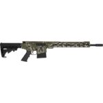 GLFA AR10 Rifle .308 Win 10rd Magazine 18" Barrel Pursuit Green Camo Cerakote | Elite Firearms