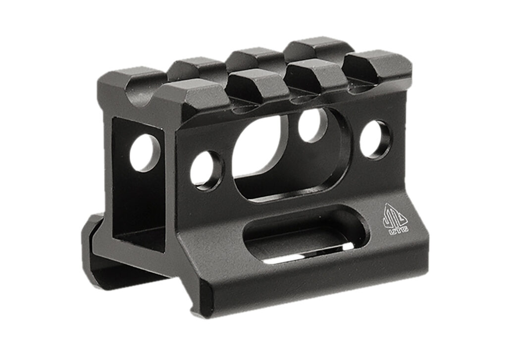Leapers MTRSX1S Picatinny Riser  Matte Black Anodized Aluminum Picatinny/Weaver Mount | Elite Firearms