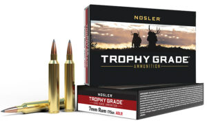 Nosler 60120 Trophy Grade Long-Range 7mmRUM 175gr Nosler Spitzer AccuBond Long Range 20 Per Box/10 Case | Elite Firearms