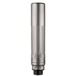 Dead Air Nomad-LTi XC Silencer w/Xeno Adapter - 7.62mm 9.30 (Cal) Silver w/DA124 Omni Brake