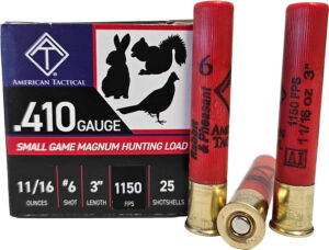 ATI ATIAC41036 Target Load  410Gauge 3" 11/16oz 6Shot 25 Per Box/10 Case | Elite Firearms