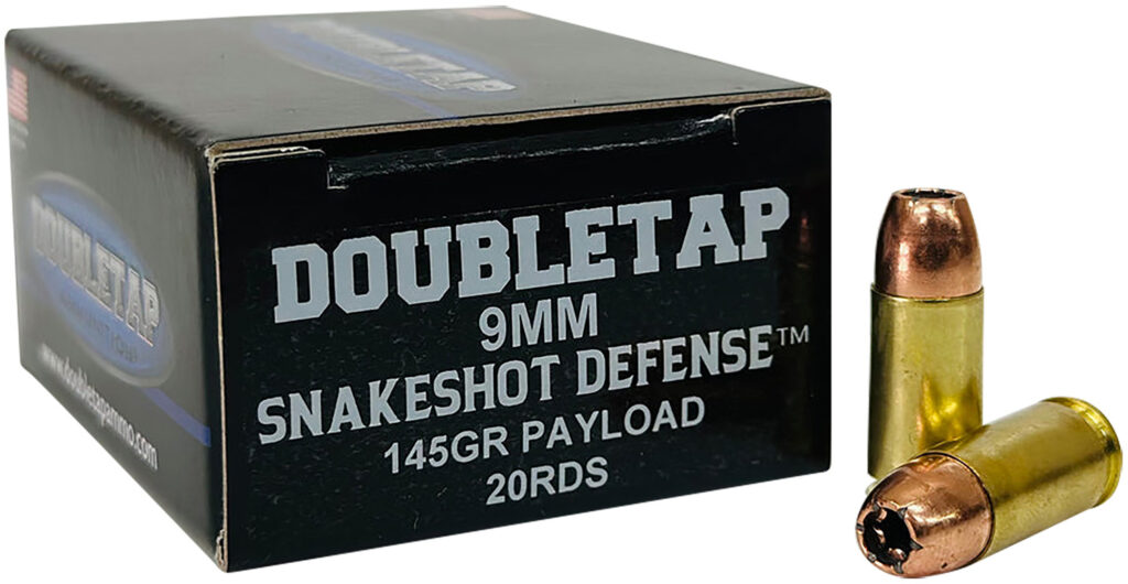 DoubleTap Ammunition 9MMSS20 Snake Shot 9mm 20 Per Box/50 Case | Elite Firearms
