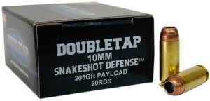 DoubleTap Ammunition 10MMSS20 Snake Shot 10mm 20 Per Box/50 Case | Elite Firearms