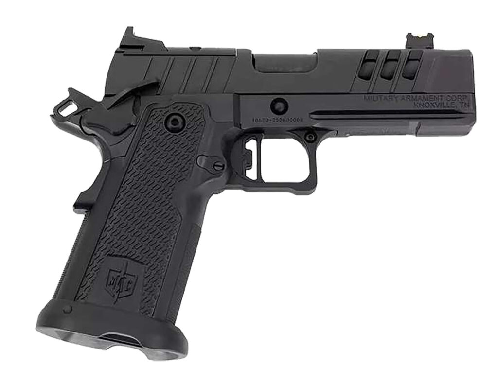 MAC 12500015 MAC 9 DS COMP 9MM 4.25 17R BLK | Elite Firearms