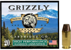 Grizzly Ammo GC45A+P8 45ACP+P 230gr Jacketed Hollow Point 20 Per Box/10 Case | Elite Firearms