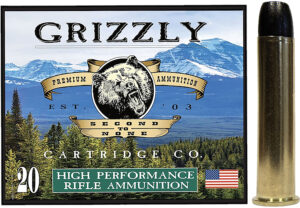 Grizzly Ammo GC45/701   45-70Gov 405gr Round Nose Flat Point 20 Per Box/10 Case | Elite Firearms