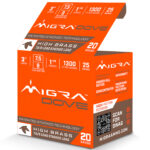 Migra Ammunitions M20UD75-9 Dove 20Gauge 3" 1 1/4oz 7.5/9Shot 25 Per Box/10 Case | Elite Firearms