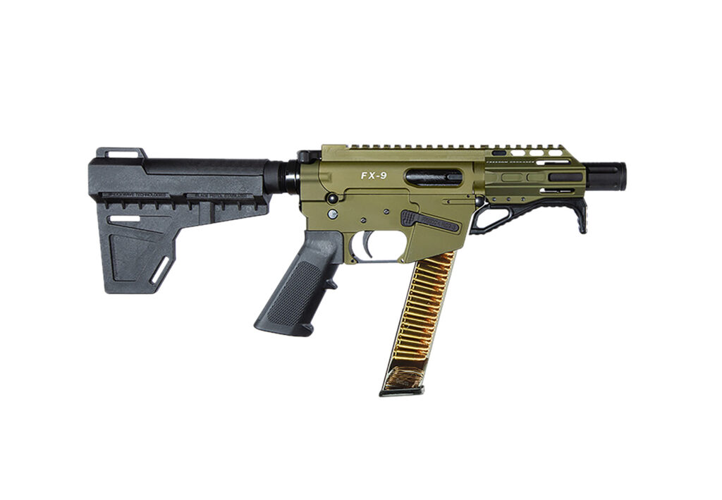 FREEDOM ORDNANCE FX9P4-ODG FX9P 9mm Luger 31+1 4" OD Green | Elite Firearms