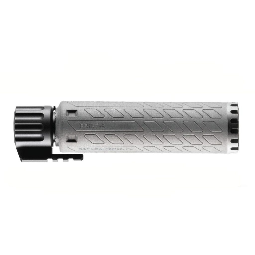 B&T MP9/TP9 QD Suppressor 9mm Luger Black w/Picatinny Mount