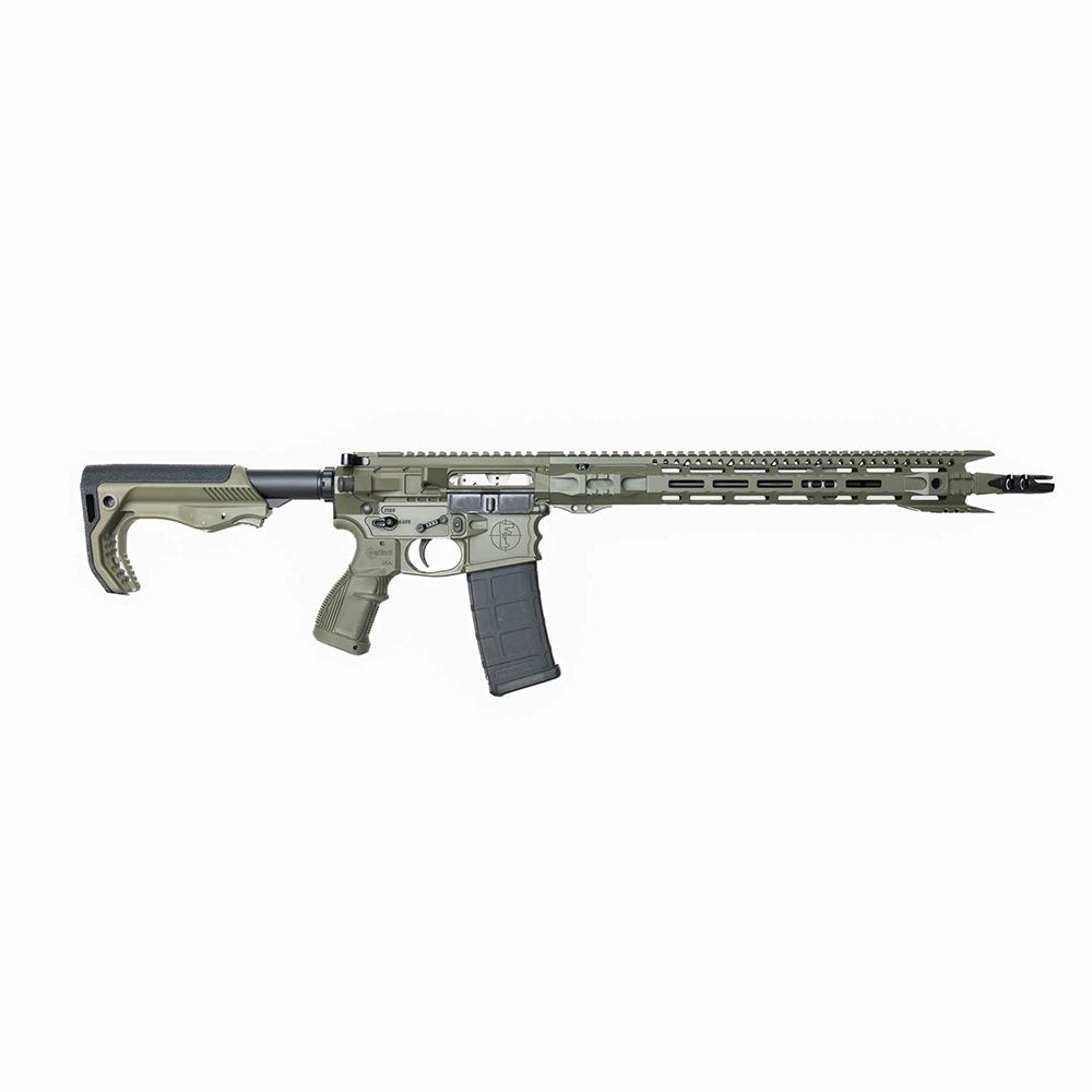 Fostech Stealth Raptor Rifle 5..56mm 30rd Magazine(1) 16" Barrel Mach-1 Rail OD Green | Elite Firearms