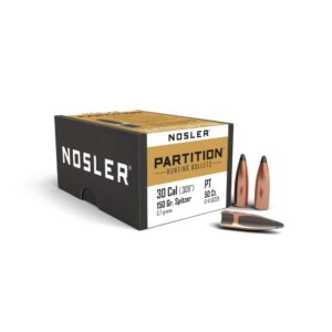 Nosler Partition Bullets .30 cal .308" 150 gr SPT  50/ct | Elite Firearms