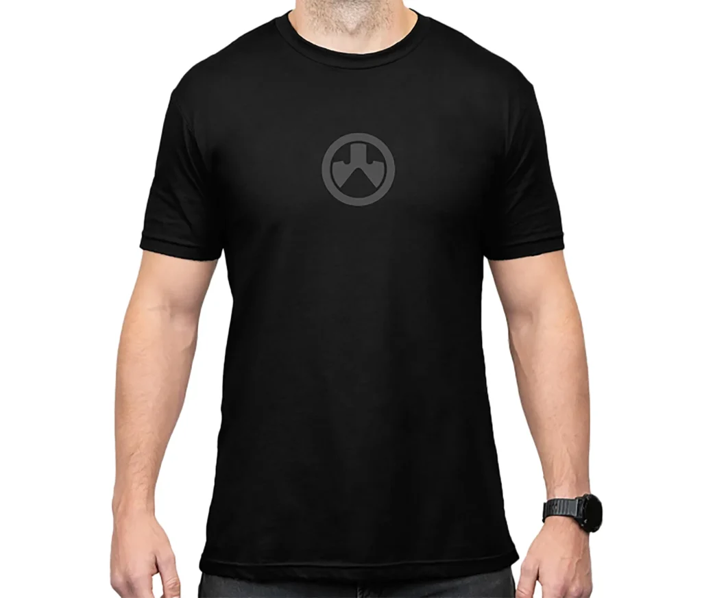 Magpul MAG1115-001-3XL Icon Logo  Black Cotton/Polyester Short Sleeve 3XL | Elite Firearms