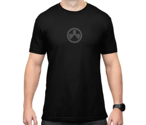 Magpul MAG1115-001-3XL Icon Logo Black Cotton/Polyester Short Sleeve 3XL | Elite Firearms