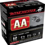 Winchester Ammo AA128VP AA Light Target 12Gauge 2.75" 1 1/8oz 8Shot 100 Bx/2 Case *Value Pack | Elite Firearms