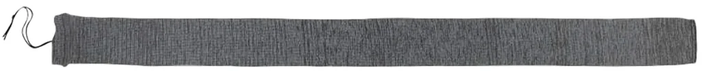 Allen 13105 Oversized Gun Sock  Black/Heather Gray, Silicone Treatment & Drawstring Closure Fits Guns w/Large Scopes up to 52" | Elite Firearms