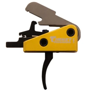 Timney Triggers AR-15 Competition Trigger 4 lbs Small Pin Black Curved | Elite Firearms