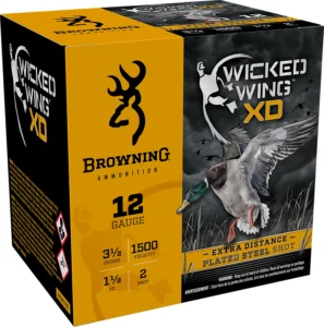 Browning Ammo B193411242 Wicked Wing XD  12Gauge 3.50" 1 1/2oz 2Shot 25 Per Box/10 Case | Elite Firearms