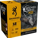 Browning Ammo B193411230 Wicked Wing XD 12Gauge 3" 1 1/4oz BBShot 25 Per Box/10 Case | Elite Firearms