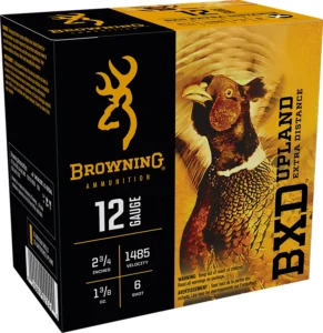 Browning Ammo B193511226 BXD Upland 12Gauge 2.75" 1 3/8oz 6Shot 25 Per Box/10 Case | Elite Firearms