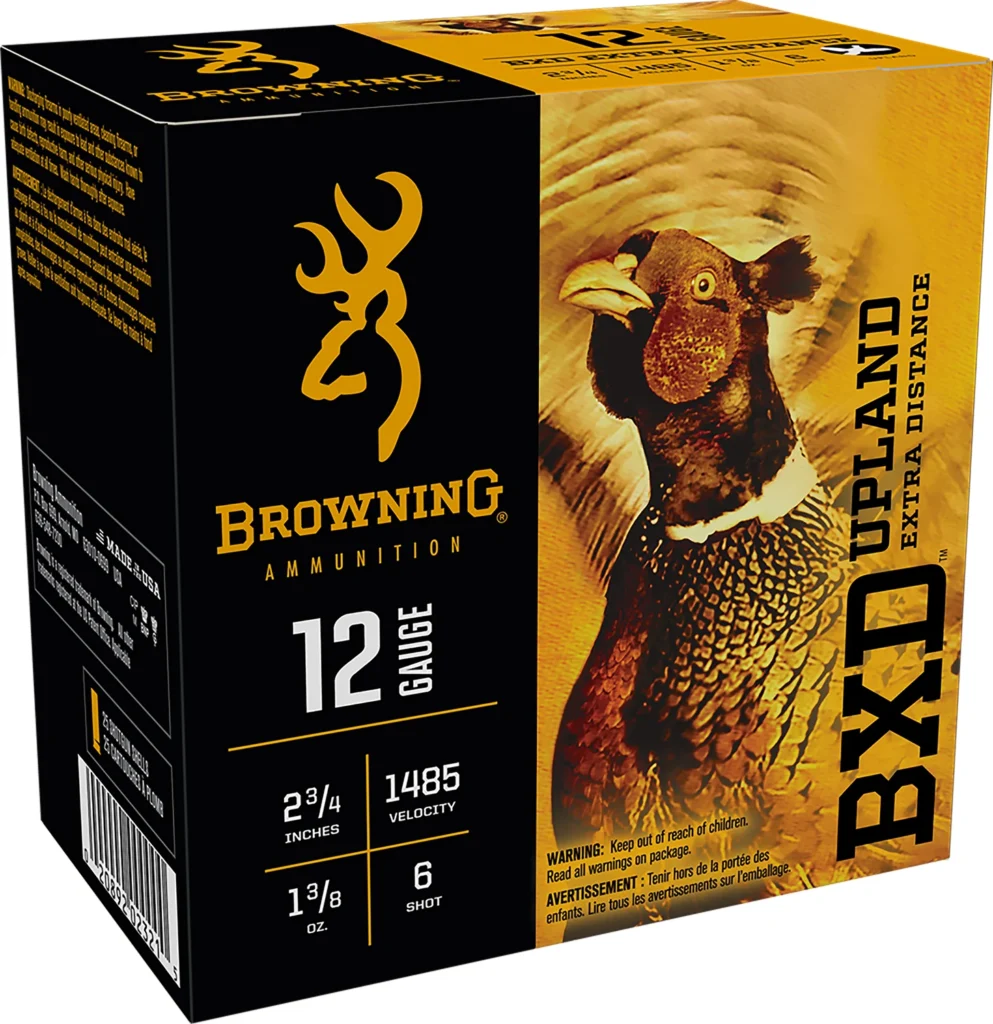 Browning Ammo B193511226 BXD Upland 12Gauge 2.75" 1 3/8oz 6Shot 25 Per Box/10 Case | Elite Firearms