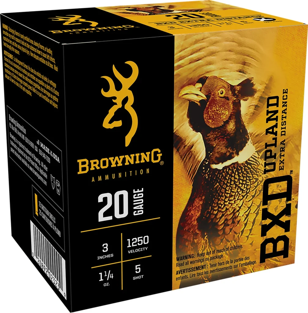 Browning Ammo B193512035 BXD Upland 20Gauge 3" 1 1/4oz 5Shot 25 Per Box/10 Case | Elite Firearms