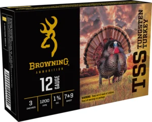 Browning Ammo B193921230 TSS Tungsten Turkey 12Gauge 3" 1 3/4oz Tungsten 7/9Shot 5 Per Box/10 Case | Elite Firearms