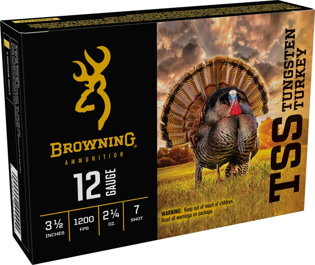 Browning Ammo B193921247 TSS Tungsten Turkey 12Gauge 3.50" 2 1/4oz Tungsten 7Shot 5 Per Box/10 Case | Elite Firearms