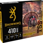 Browning Ammo B193924139 TSS Tungsten Turkey 410Gauge 3" 13/16oz Tungsten 9Shot 5 Per Box/20 Case | Elite Firearms