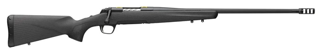 Browning 035602211 X-Bolt Pro Full Size 243 Win 4+1 22" Matte Blued Fluted Sporter SR Barrel, Blued Drilled & Tapped/X-Lock Mount Steel Receiver, Black Fixed Synthetic Stock | Elite Firearms