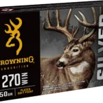 Browning Ammo B192602701 Silver 270Win 150gr Plated Soft Point 20 Per Box/10 Case | Elite Firearms