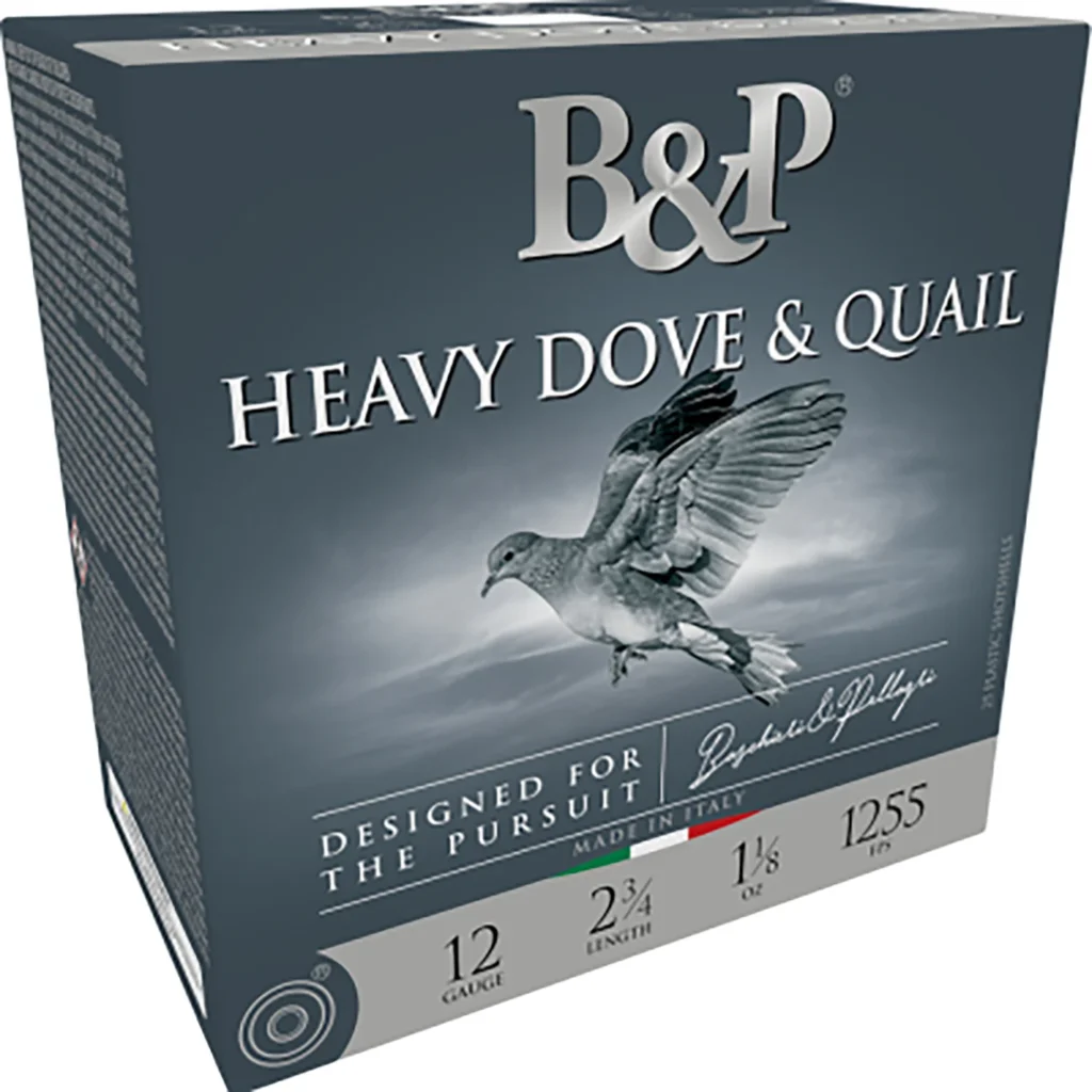 B&P Ammunition 12B18D9 Heavy Dove & Quail  12Gauge 2.75" 1 1/8oz 9Shot 25 Per Box/10 Case | Elite Firearms