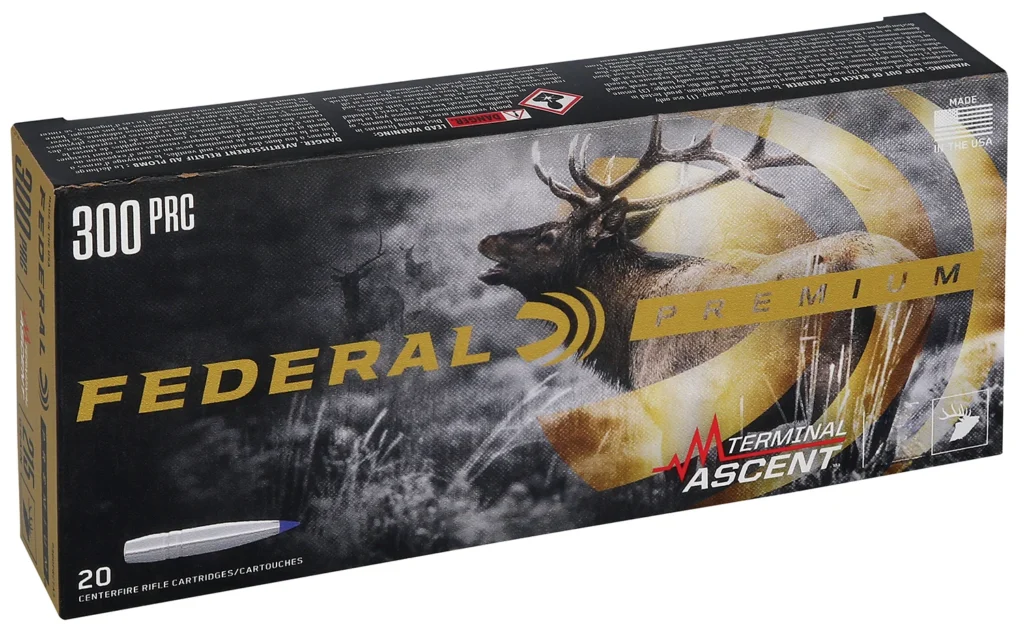 Federal P300PRCTA3 Premium  300PRC 210gr Terminal Ascent 20 Per Box/10 Case | Elite Firearms