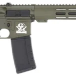 Great Lakes Firearms GL15223ODG AR-15 223 Wylde 30+1 16" Black Nitride Threaded Barrel, OD Green Cerakote Aluminum Receiver w/Picatinny Rail, M-LOK Handguard, Black Polymer Stock, Mil-Spec Grip | Elite Firearms