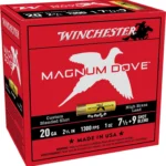 Winchester Ammo MD2079 Magnum Dove 20Gauge 2.75" 1oz 7.5/9Shot 25 Per Box/10 Case