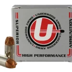 Underwood Ammo 843Underwood Ammo 843 Xtreme Defense 45ACP 135gr Solid Monolithic 20 Per Box/10 Case | Elite Firearms