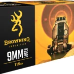 Browning Ammo B191800094 FMJ Value Pack 9mmLuger 115gr Full Metal Jacket 100 Per Box/5 Case | Elite Firearms