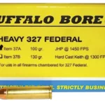 Buffalo Bore Ammunition 37A20 Heavy Strictly Business 327Federal Mag 100gr Jacket Hollow Point 20 Per Box/12 Case | Elite Firearms